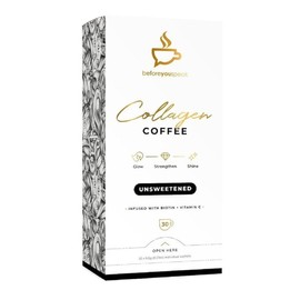 Before You Speak Collagen Coffee Unsweetened Sachets 6.5g X 30