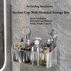 Transparent Suction Shower Caddy - Modern Style, Maximum Convenience for