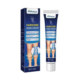 South Moon Vein Varicose Cream Repair 20g for Intravenous Massage to Relieve Leg Blood Vessel Bulge and Varicoidea with Angelica, Ginger & Pepper Natural Body Care