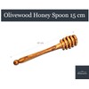 Küchenmaster Honey Spoon Made of Olive Wood | 15 cm