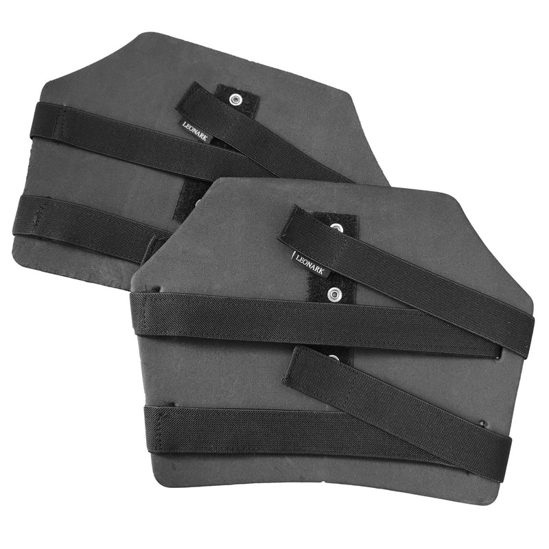 LEONARK Black Armoury HEMA Fencing EVA Forearm Overlays Light Adjustable