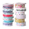 Mr. Pen- Washi Tape Set, 21 Rolls, Assorted Sizes, Floral