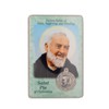 Saint St St. Pio of God Prayer Card Holy Card