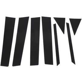 cciyu 8pc Black Pillar Posts (B Pillars) Fit for Nissan for Sentra 2013-2019