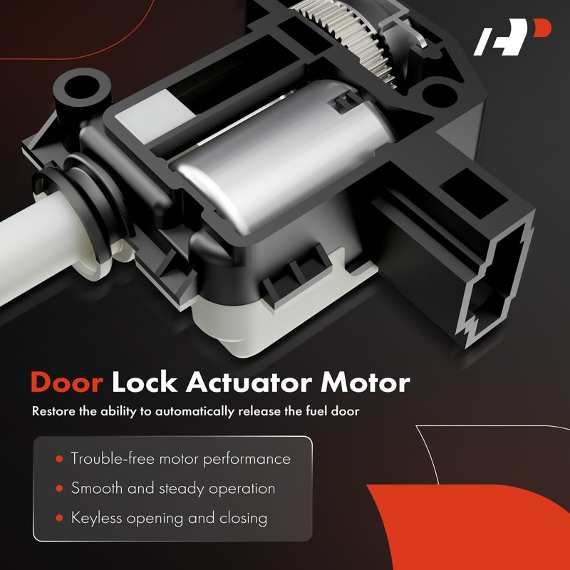 A-Premium Fuel Lid Actuator Gas Door Assembly Compatible with Honda