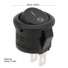 Fafeicy 20pcs 2 Pin 2 Position Rocker Switch Plastic Power