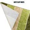 Lizzy 2Pcs Leaf Bath Mat Set | Non-slip Bathroom Mats