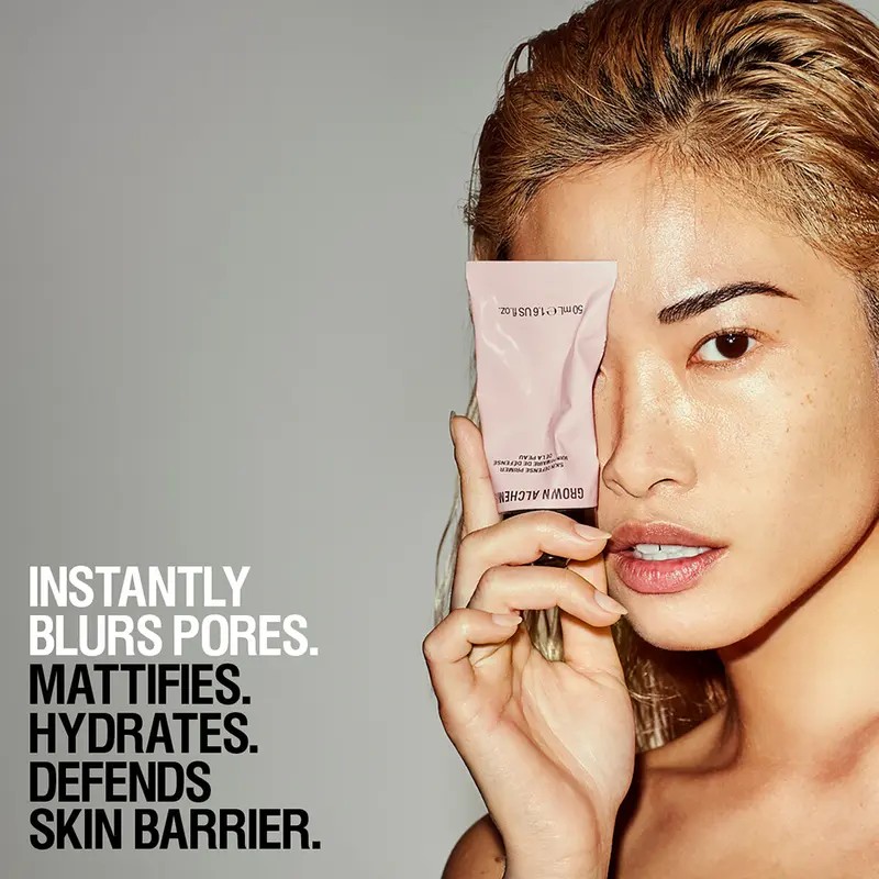 Mattifying Face Primer 50ml, Lightweight Gel Makeup Base with Prebiotic