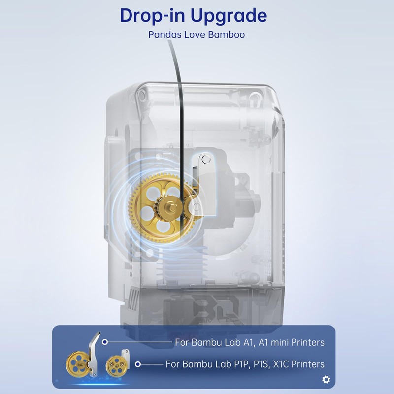 BIGTREETECH Panda Claw Compatible for Bambu-Lab P1/X1 X1C 3D Printers