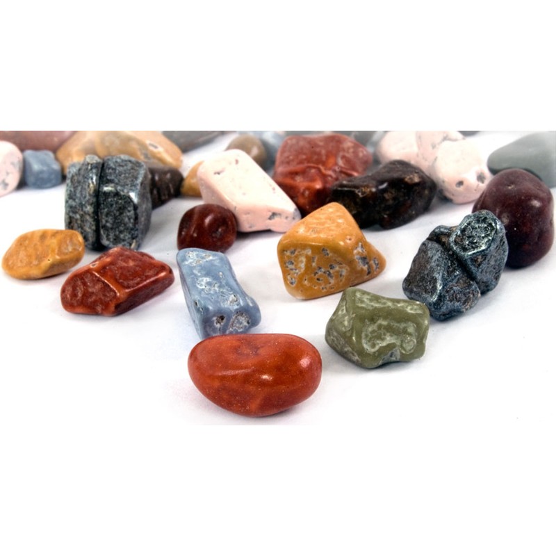 Chocorocks | Candy Coated Chocolate Shaped Rocks | 3 Pound