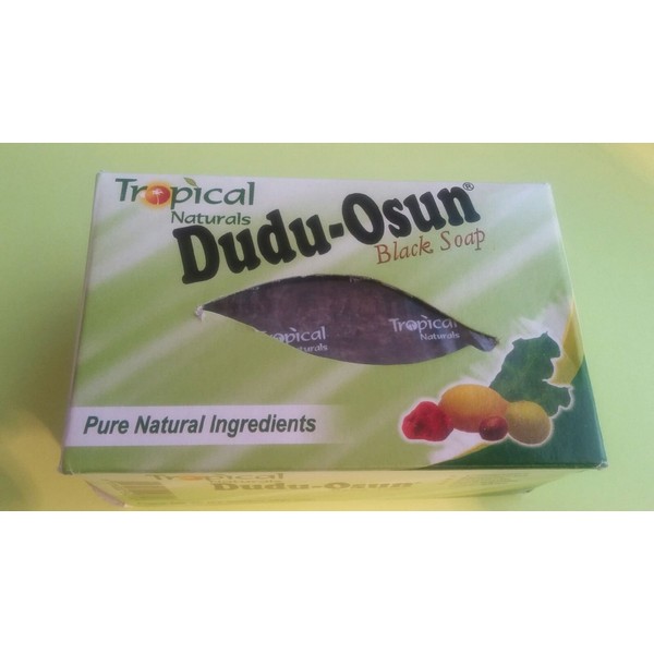 DUDU OSUN Black Soap 150g African SOAP Helpful in Healing Chronic Eczema, Acne, Freckles, and Dark Spots