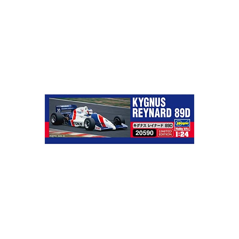Hasegawa 20590 1/24 Kignus Reynard 89D Plastic Model