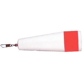 Comal Tackle 3" Popping Float Red/White Slotted- weighted pk12 #27W3