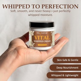 era of nature Crema Corporal Batida Vital Con Mezcla De Manteca De Karit, Mango Y Cacao Para Mujeres, 8 Oz - Locin Batida Ligera - Locin Y Blsamo...  