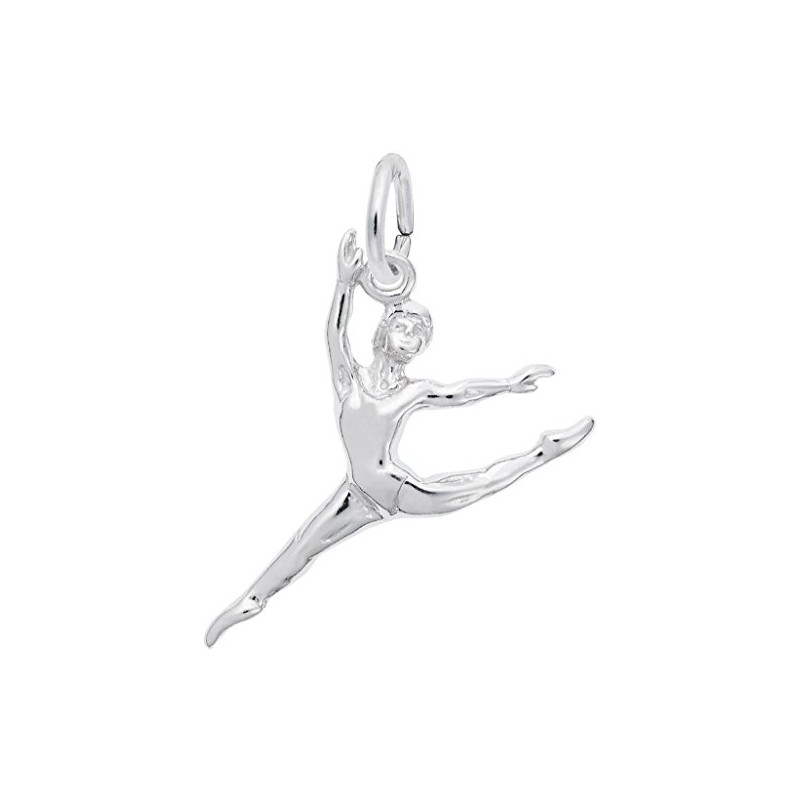 Sterling Silver Ballet Dancer Charm