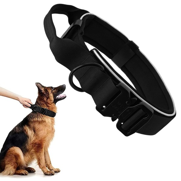 Premium Nylon Dog Collar, Adjustable, Breathable Dog Collar, Soft Padded,