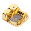Windup Musical Movement 18 Note Pleasing Melody Alloy Easy Mounting