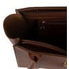 Spacious Choco Brown Women's Handbag in Premium PU Leather