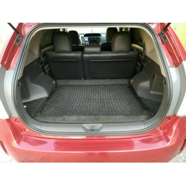 EACCESSORIES EA Rear Trunk Organizer Cargo Net for Toyota Prius V 2012-2017 – Floor Style Cargo Net for Hatchback - Premium Mesh Car Trunk Organizer Vehicle Carrier Storage - Compatible with Prius V