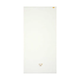 Steiff Unisex Children's Bath Towel Plain Homewear, Cloud dancer