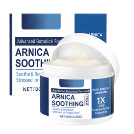 120g Arnica Cream for Bruising and Swelling, Soothing Hydrating, for All Skin Types, for Face and Body