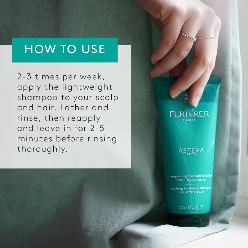 Rene Furterer 977-66465 Astera Shampoo, 200 ml