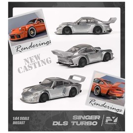 Finclassically 1/64 Singer DLS Turbo Orange Finished Product