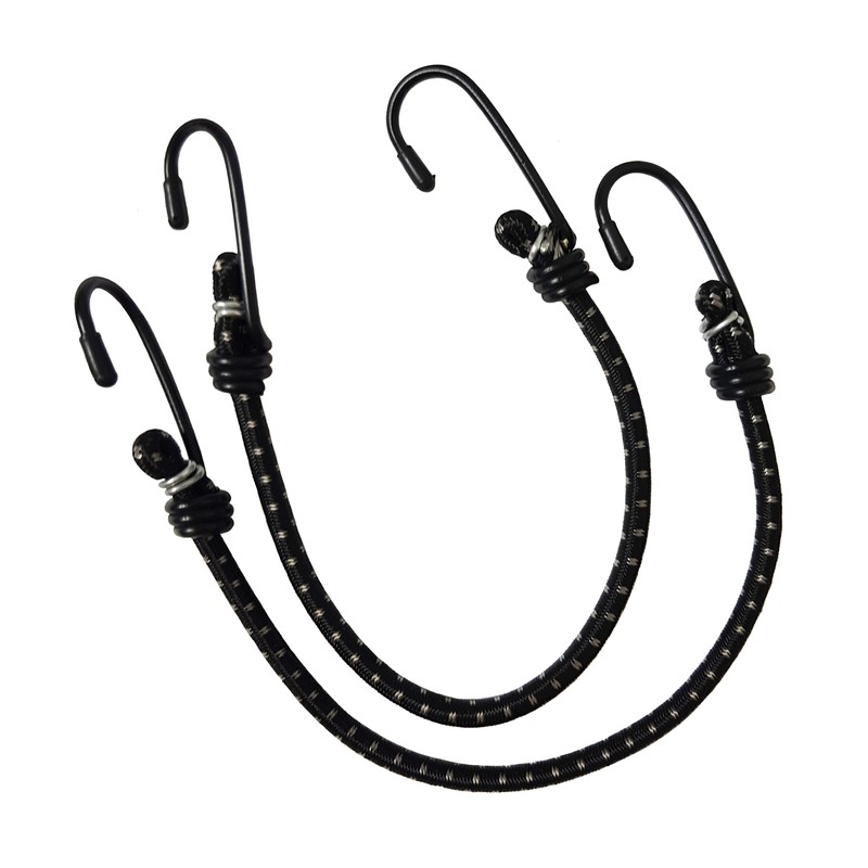 Doratex Bungee cords in three Lengths with Hooks Set of