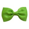 Hot Pink Hair Bows Clips Slides Grips 2.7" inch Soft