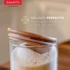 Zanetti - Juego de 5 Recipientes Herméticos de Cristal con