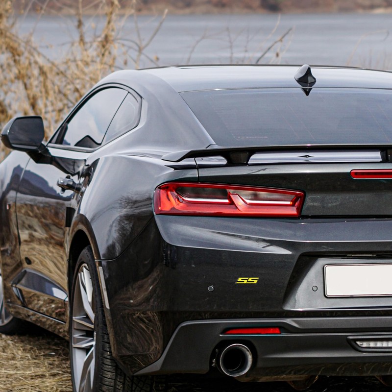 3pcs SS Emblems Car Sticker Universal Fit for All Car