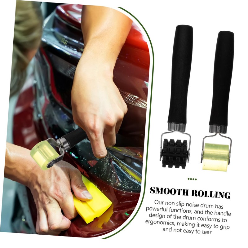 GRIRIW 2Pcs Auto Sound Deadening Roller Ergonomic Installation Sound Insulation