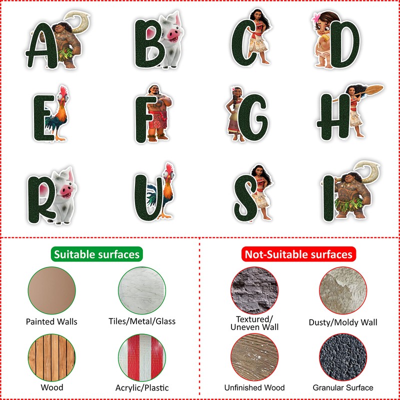 Seyal® Mona A - Z Alphabet Wall Sticker