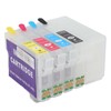 4 Colors Ink Cartridge with Permanent Chip Printer Refill Ink