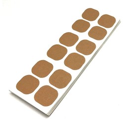 Value Pack of 240 Refill Stickers (Includes 12 Sheets, 20 Sheets), For Magnetic Therapy Device (For Grain Diameter 0.3 inch (8 mm)), Convenient Storage Case Included