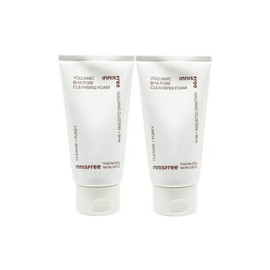Innisfree 1+1 이니스프리 화산송이 바하 모공 클렌징 폼대용량 250g 1+1 Innisfree Volcanic Rock BHA Pore Cleansing Foam Large Size 250g