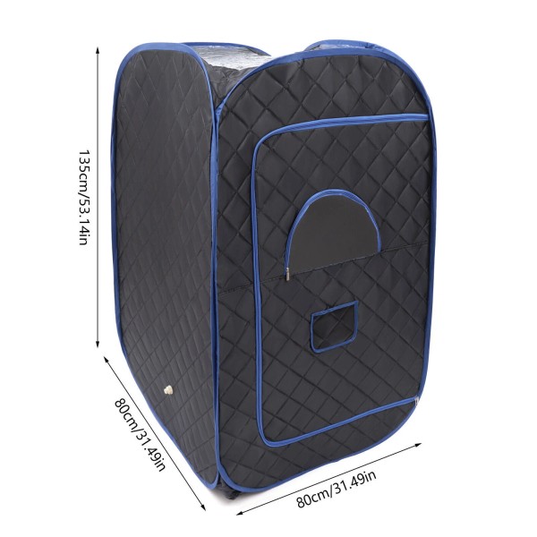 Unbranded Double-headed Zipper Foldable Home Sauna Tent Sauna Heating Box