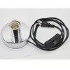 Metal Table Lamp Base,Standard E26 E27 Socket for Incandescent LED
