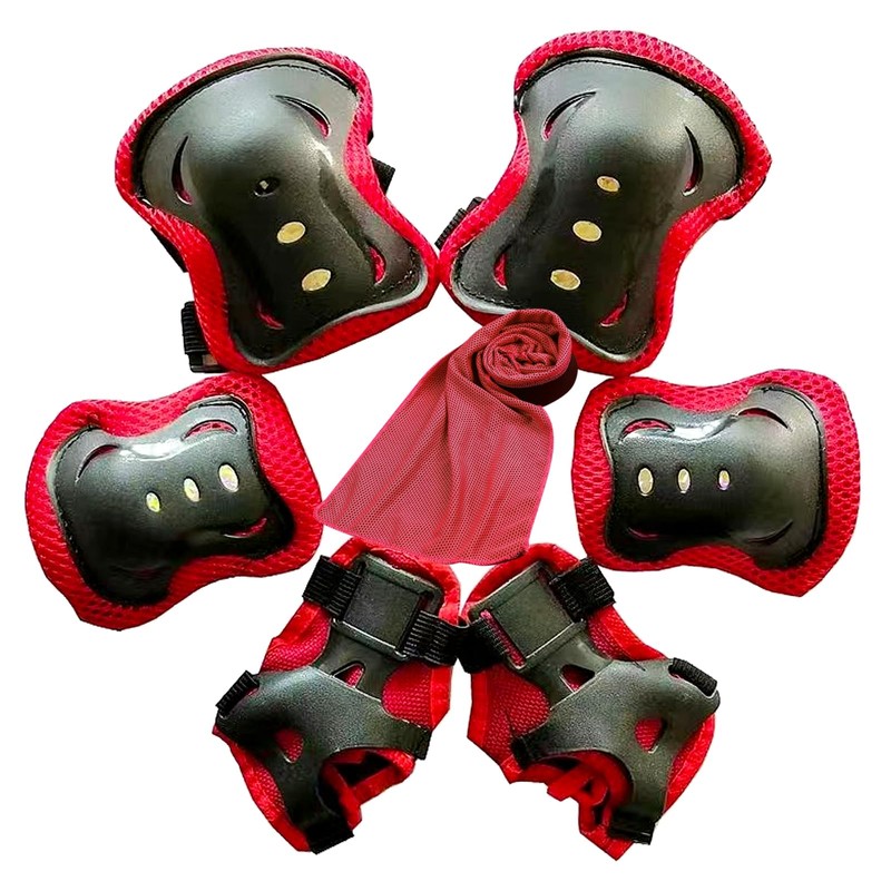 JSTHHTT Kids Sports Protective Gear Set,Kids Knee Pads Set,Knee Pads