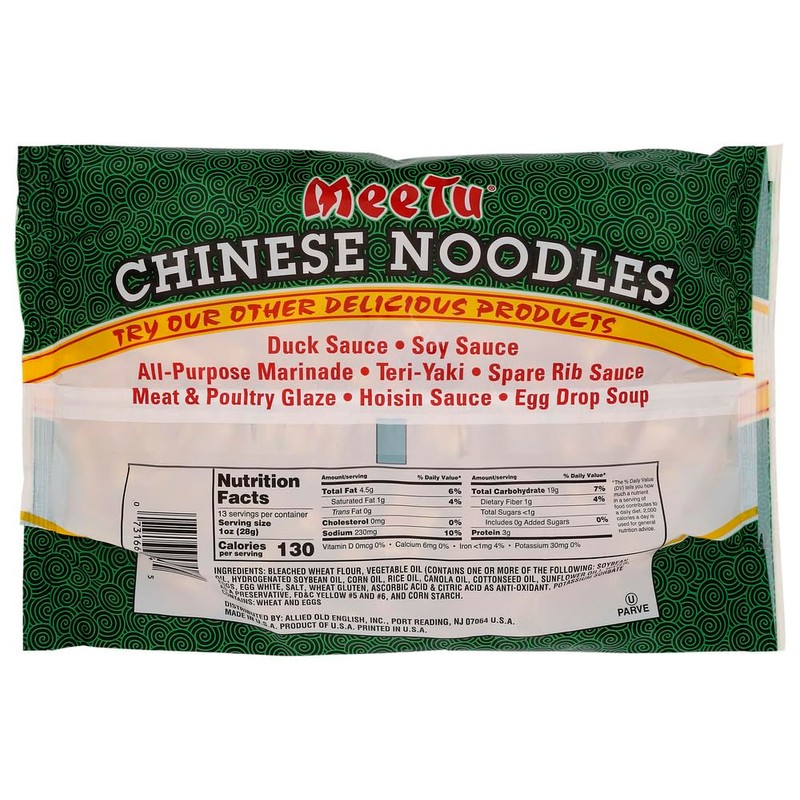 Mee Tu Chinese Noodles, 13-Ounce Bags (Pack of 12)