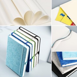 Bullet Dotted Journal, A5 Dotted Journal with 120 GSM Paper, 164 Pages Dotted Notebook, Pen Bow, Inner Pocket, Elastic Banded