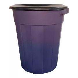 Boris Cesto De Platico Con Tapa Capacidad De 100 Litros Graduado