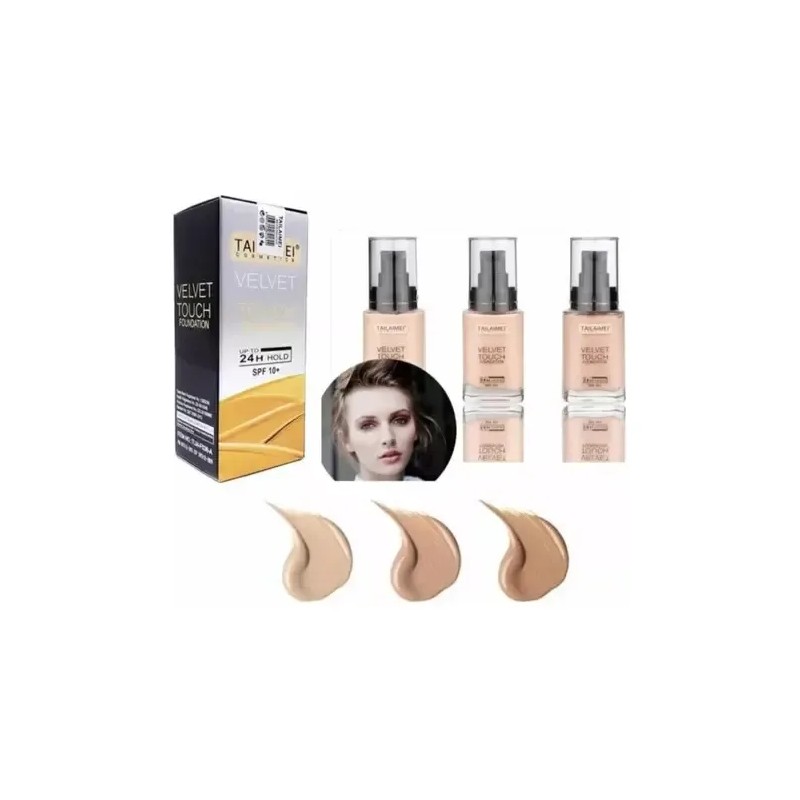 Base De Maquillaje Tailaimei Velvet Touch Alta Cobertura 106