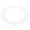 PATIKIL 2.8" ID 4" OD Light Trim Ring, White Goof