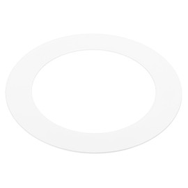 PATIKIL 2.8" ID 4" OD Light Trim Ring, White Goof Ring Matte Circular Light Cover Lighting Fixture for Ceiling Wall Recessed Can Downlights