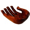 GURU SHOP Wooden Fruit Bowl in Hand Shape Left Hand