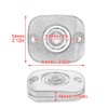 LE LEFOSSI Front Brake Master Cylinder Fluid Reservoir Cover Cap