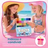 Dazhqp Set di 15500 perline da infilare, 96 colori perline