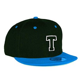 MFAZ Morefaz Ltd Unisex Cap for Children and Adults Hat Baseball Cap Boys Girls Twill Snapback (T, Adults), T