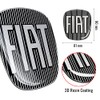 FIAT 14188C 3D Sticker Logo for Fiat Fiorino Black 90